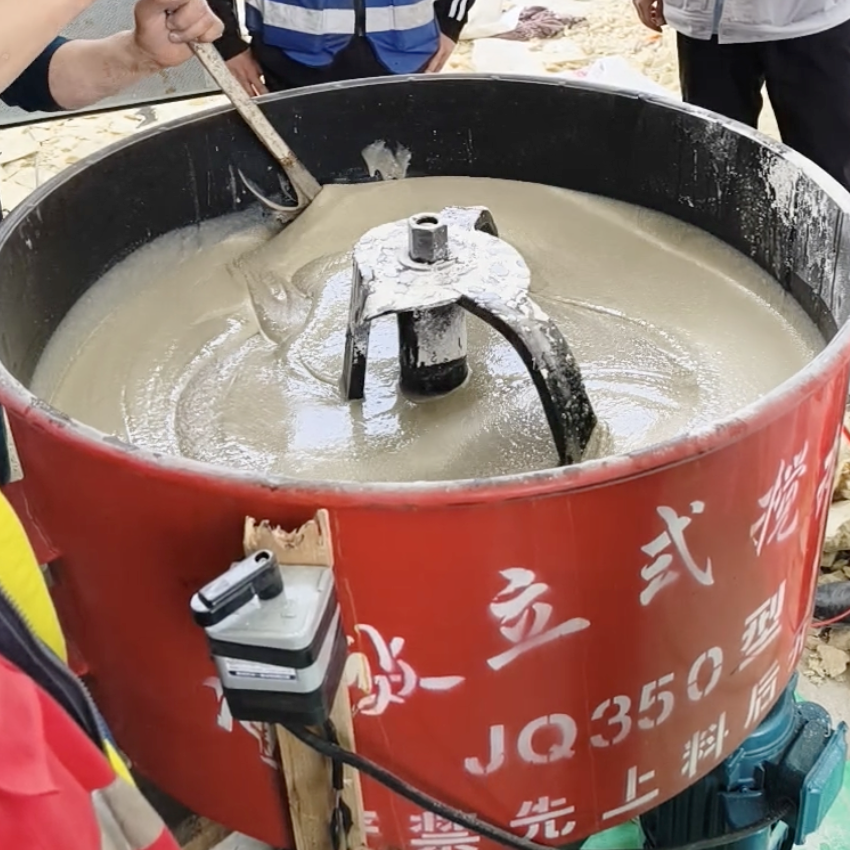 长丰汽轮机余热压缩机导热油设备底座耐高温环氧树脂灌浆料